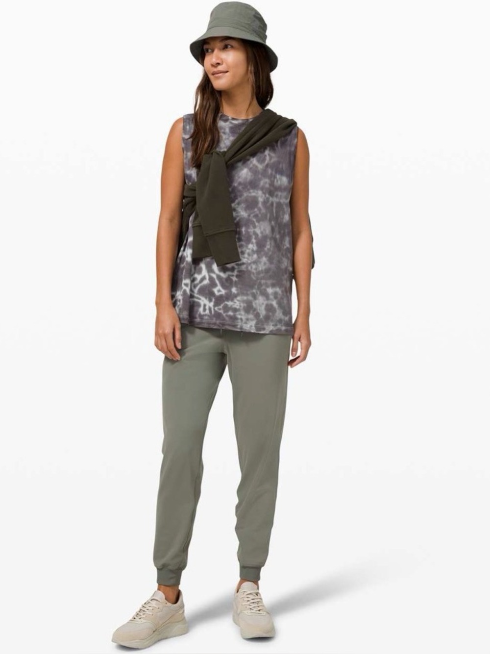 NWT Lululemon All Yours tank tie dye in size 10